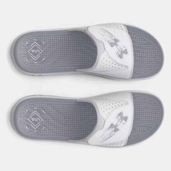 BRAND NEW men under armour mercenary adjustable strap slides slippers size US 10 - Picture 2 of 7